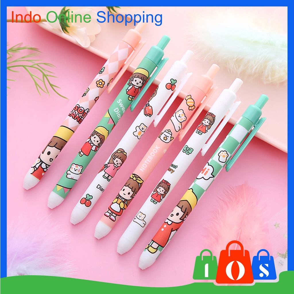 

IOS 928 Pulpen Pelajar Dan Kantor Pena Lucu Motif Boneka Lucu Pulpen Gel Motif Cartoon Import COD