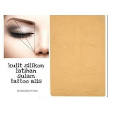 Fast Respon! KULIT IMITASI LATIHAN TATTO SULAM ALIS BIBIR EYELINER