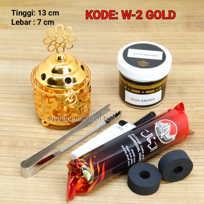 Paket Bukhur AMR Komplit 1 Set 5 Produk Buhur Arang Mabkhara Cantik