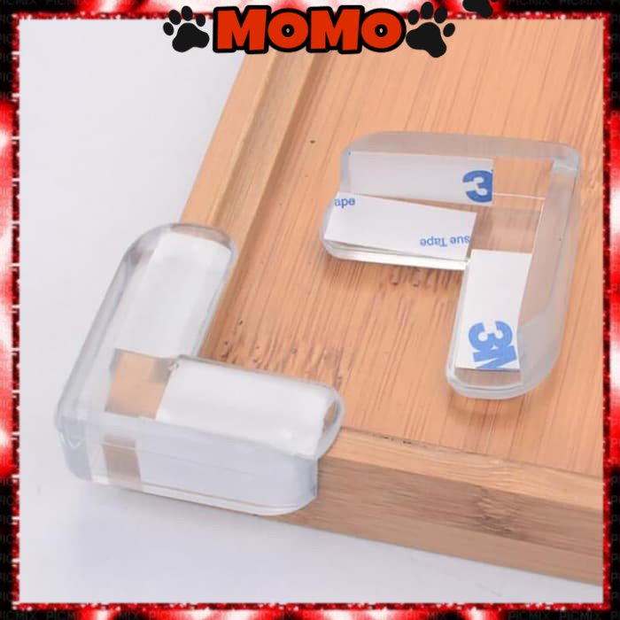 Pelindung Sudut Meja Siku Bantalan Tempel Pengaman Anti Benturan Meja Penutup Sudut Dinding Tembok B