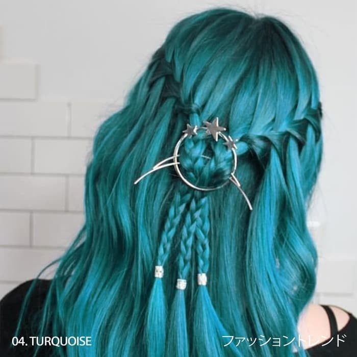 CHAOBEN 04 TURQUOISE pewarna rambut tosca biru - HANYA CAT