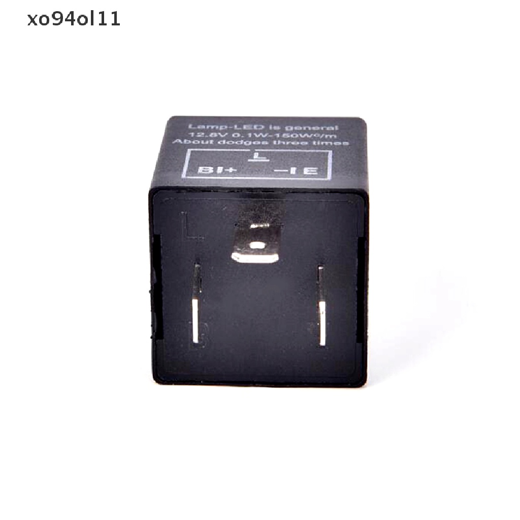 Xo 12V 3-Pin LED Adjustable Car Flasher Flash Relay Untuk Lampu Sein CF13 OL