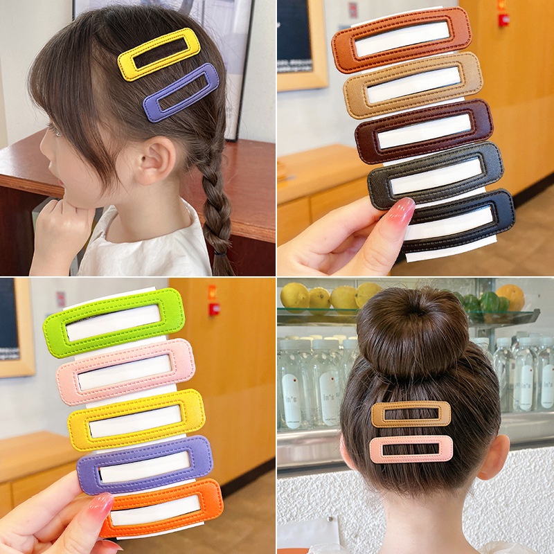 2023new Hair Clip Female Poni Samping Folder Belakang Kepala Jepit BB Rambut Patah