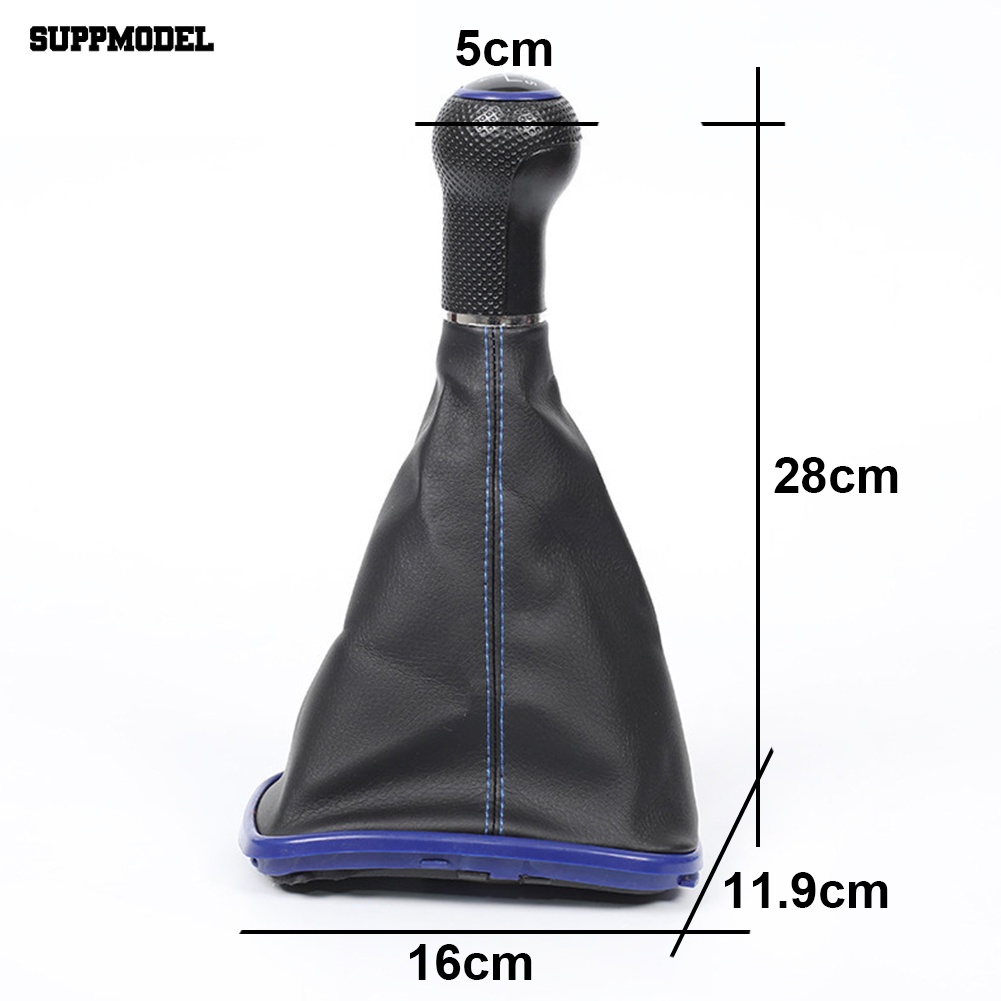 Suppmodel 5per6speed Gear Shift Knob Gaiter Boot Untuk Golf GTI R32 Jetta Bora MK4 99-04