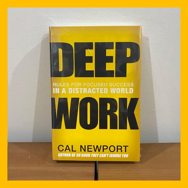 Buku cetak Import Deep Work by Cal Newport
