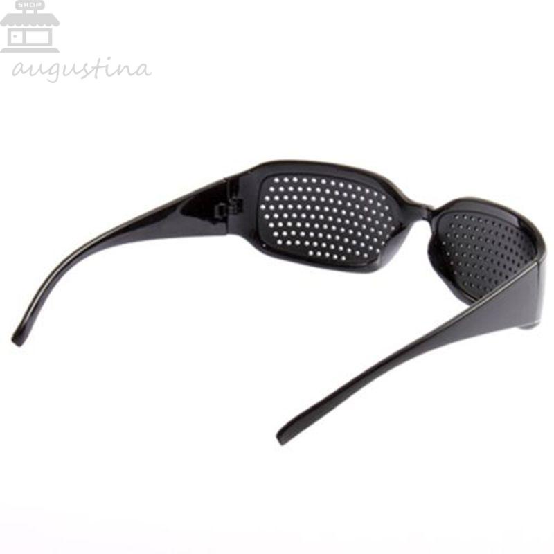 Kacamata Pinhole Agustina Kacamata Hitam Lubang Pin Berkualitas Black Vision Care