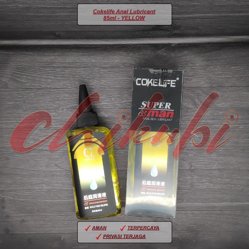 Cokelife Anal Lubricant 85ml - YELLOW