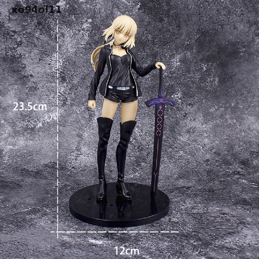 Xo Anime Fate Stay Night Figure Baju Kasual Saber PVC Action Figure Model Mainan OL