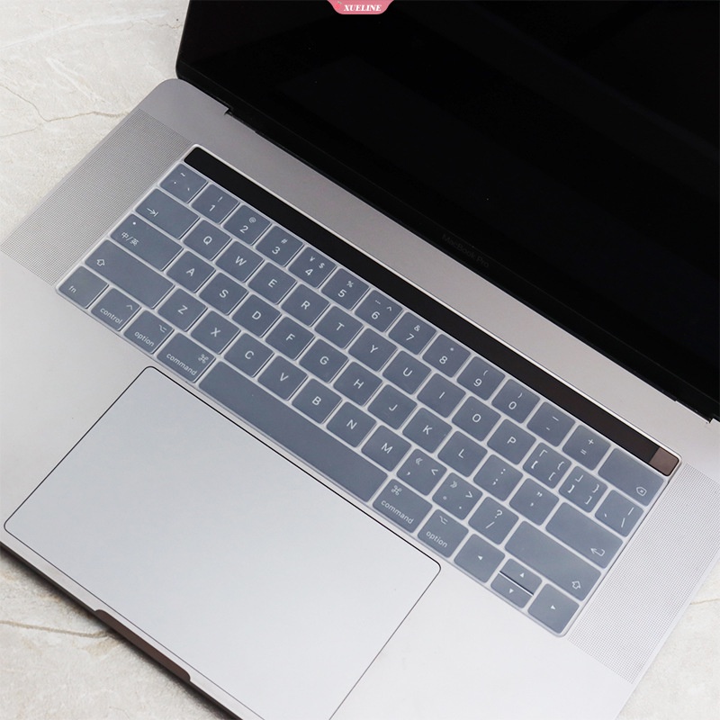 Silikon Penutup Keyboard Untuk Macbook Pro A1706, A1989, A2159,, A1707 13.3-inch Laptop Film Pelindung Keyboard Notebook Skin Protector Sticker [ZXL]