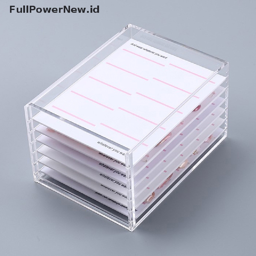 Power 5Layers Nail Color Papan Pajangan Nail Tips Collection Stand Rak Kutek tip ID