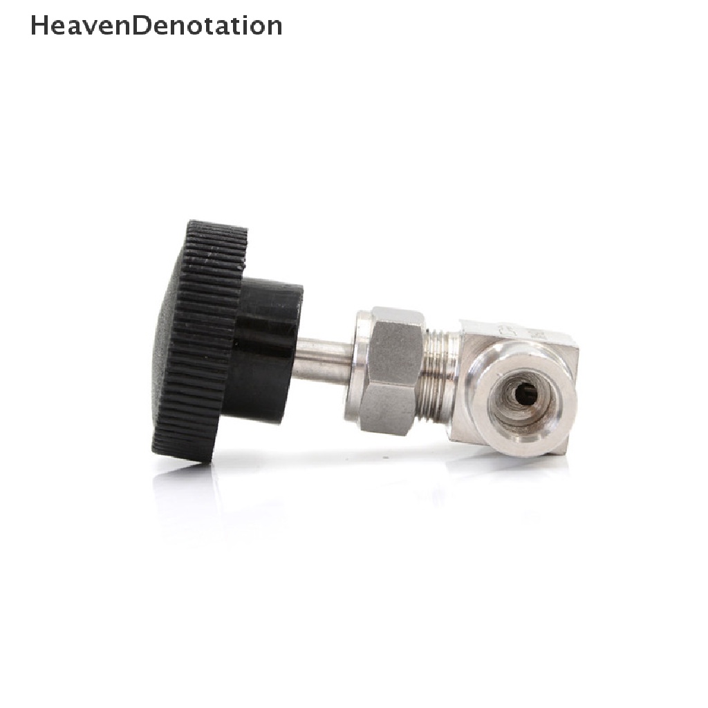 [HeavenDenotation] 3per8 &quot;BSP Female Drat Stainless Flow Control Shut Off Valve Air Minyak Gas HDV