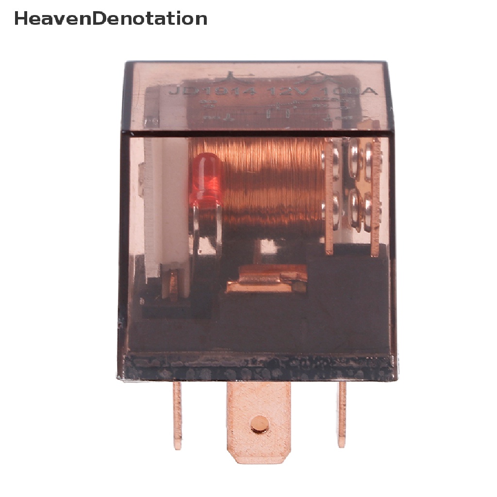 [HeavenDenotation] Relay Otomotif Anti Air12/24V 100A 4/5Pin SPDT relay Perangkat Kontrol Mobil HDV