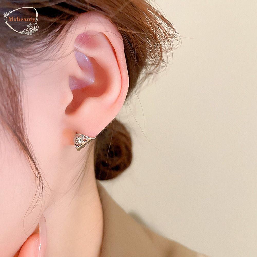 Mxbeauty Anting Wanita Kepribadian Serbaguna Ear Studs Stainless Steel Bintang Fashion Perhiasan Gadis Hadiah Anting Gaya Korea