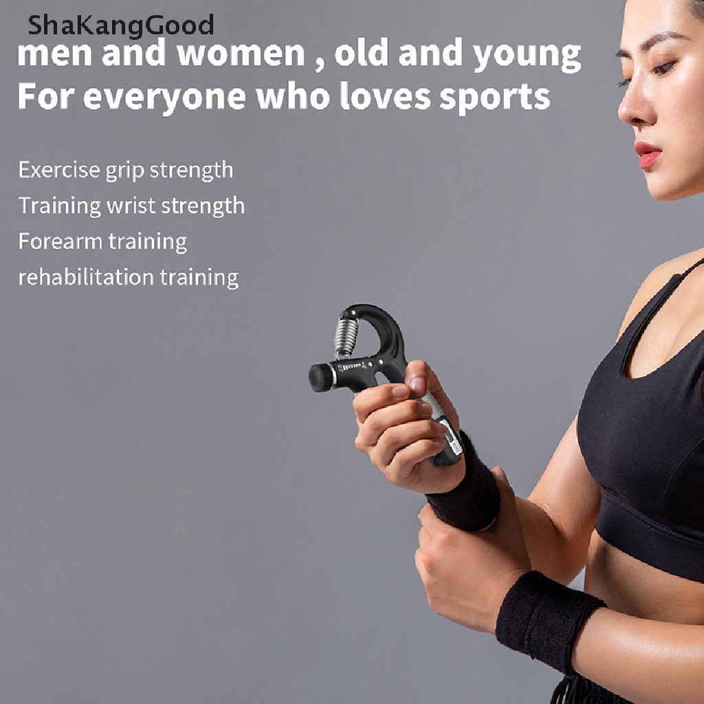 Selip 1Pc Pegangan Tangan Fitness Arm Trainer Kekuatan Busa Wrist Grippers Rehabilitasi SKK