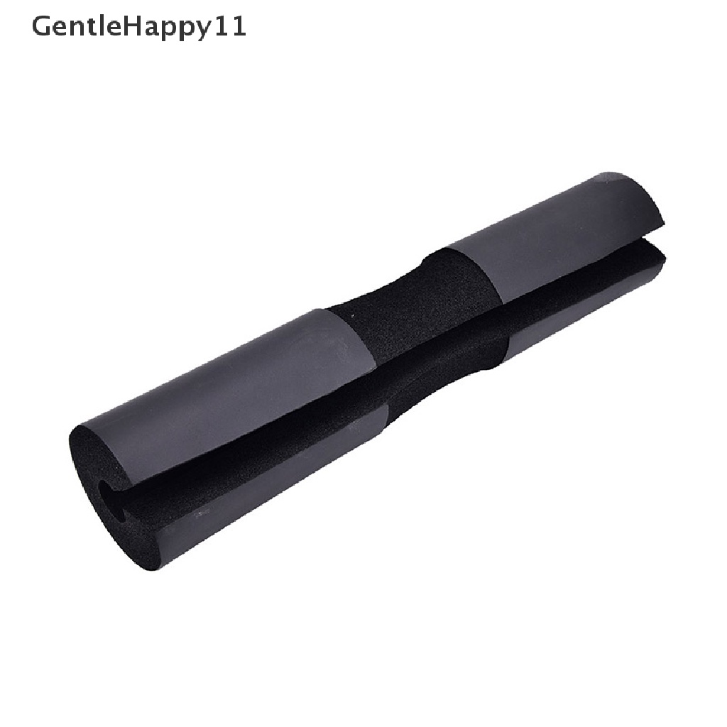 Gentlehappy NEW Barbel Pad Gel Mendukung Squat Bar Weight Lifg Neck Protect Pull Up Black id