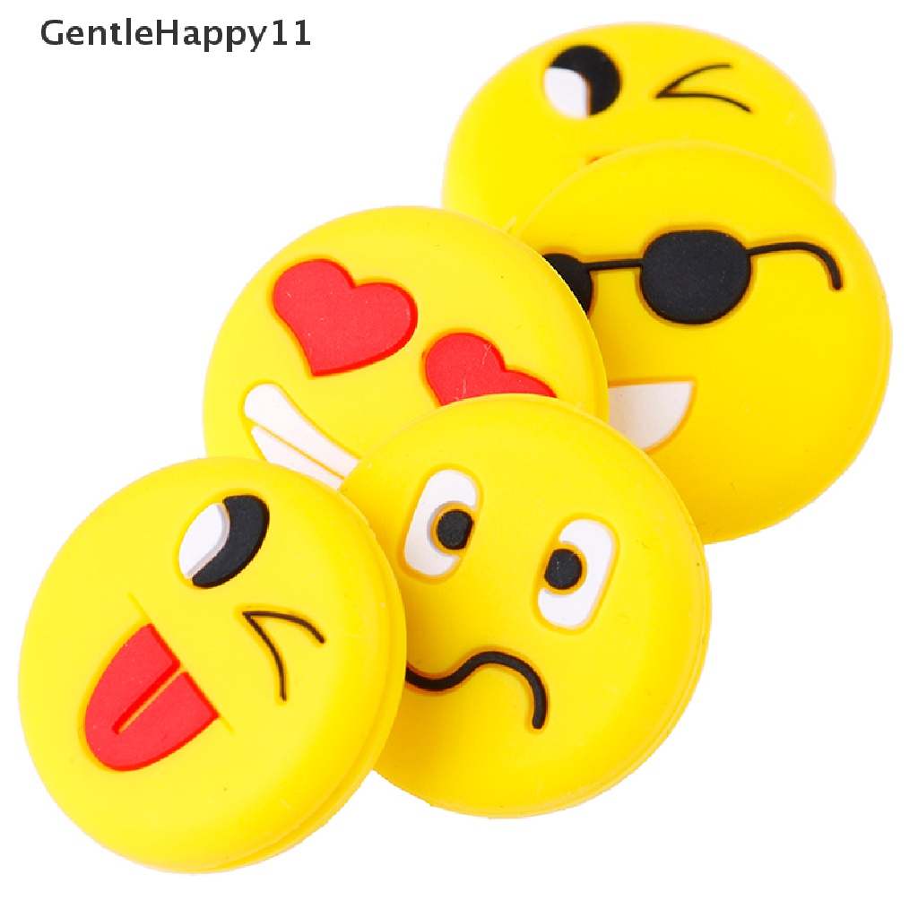 Gentlehappy 5Pcs Raket Tenis Wajah Silicone Shock Absorber Peredam Getaran  Id