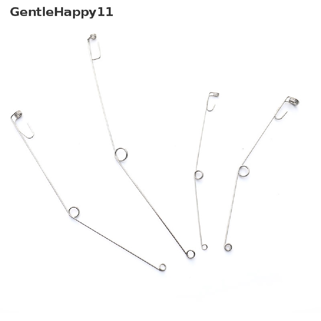 Gentlehappy Camping Perangkat Memancing Otomatis Spring Ejection Hook Stainless Steel Tackle id