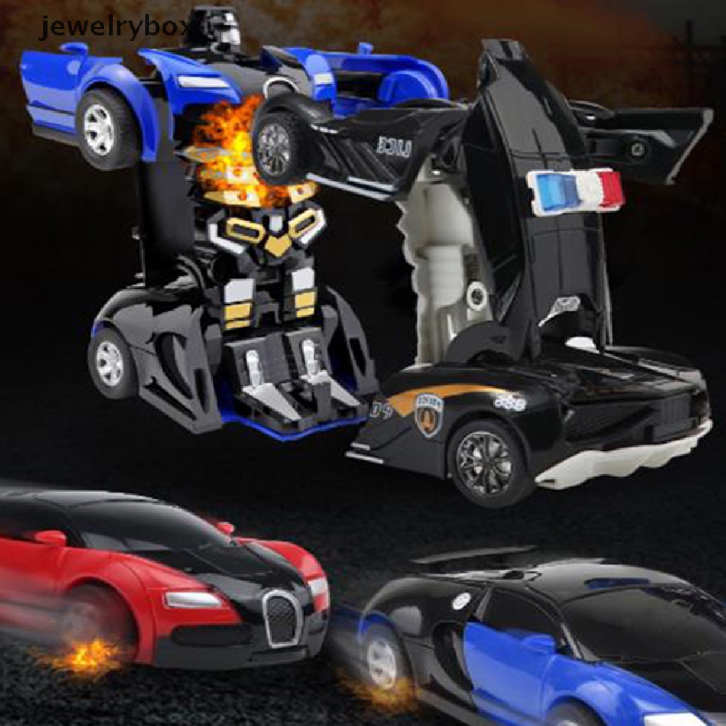 [jewelrybox] 1pc 1: 36 Robot Transformasi Mainan Anak Robot Mobil Deformasi Luar Ruangan Butik