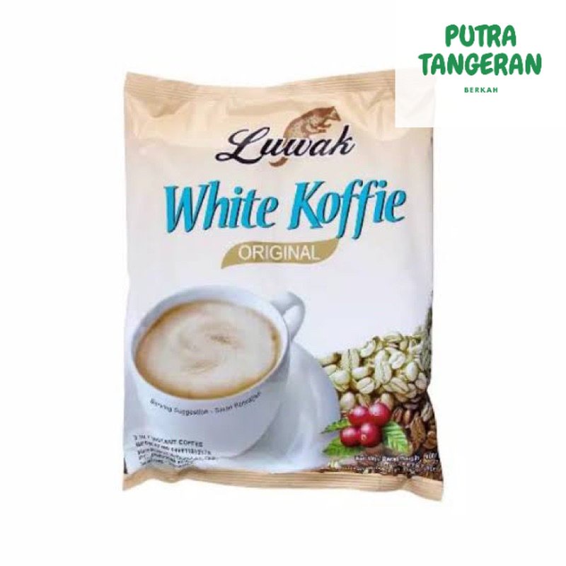 

KOPI LUWAK WHITE COFFE ORIGINAL 20G RENCENG ( ISI 10)