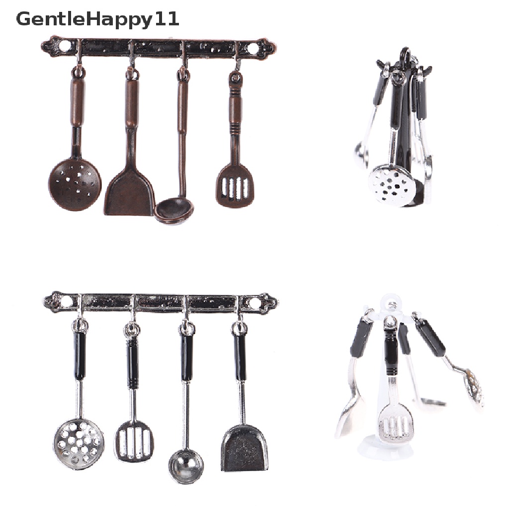 Gentlehappy1per12rumah Boneka Miniatur Peralatan Dapur Alat Pretend Play Decor Boneka Makanan Mainan id