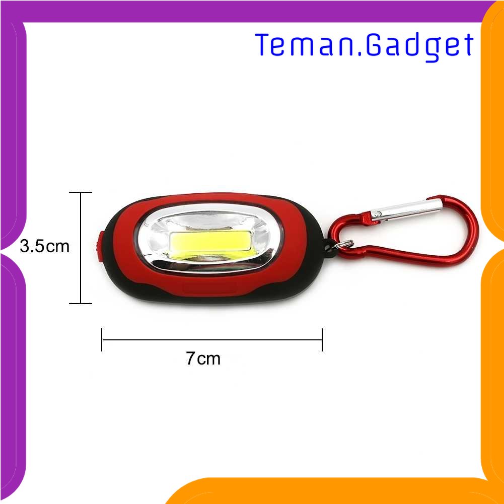 TG - LMP TaffLED Senter LED Mini COB 25 Lumens dengan Karabiner - BM-9402