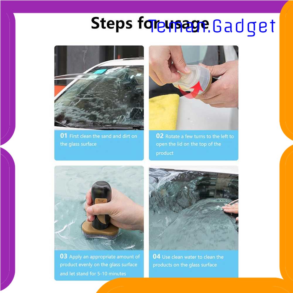 TG - OTO JOSHNESE Alat Pembersih Kaca Windshield Oil Remover Cleaner 100ml - G155