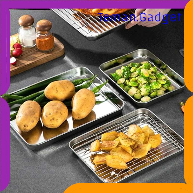 TG -  DPR NLSLASI Loyang Nampan Baking Sheet Tray Rack Removable Stainless Steel - NL28