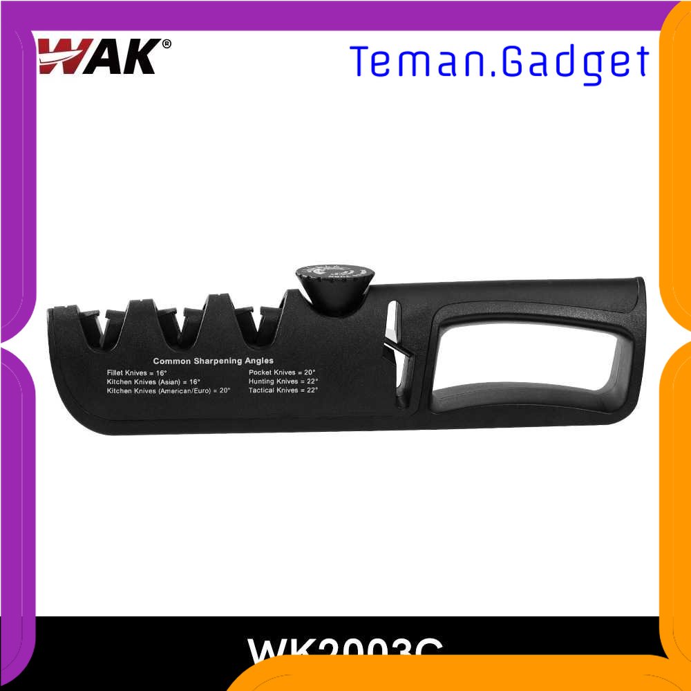 TG -  DPR WAK Pengasah Pisau Dapur 5 in 1 Gunting Knife Sharpener Profesional - WK2003C
