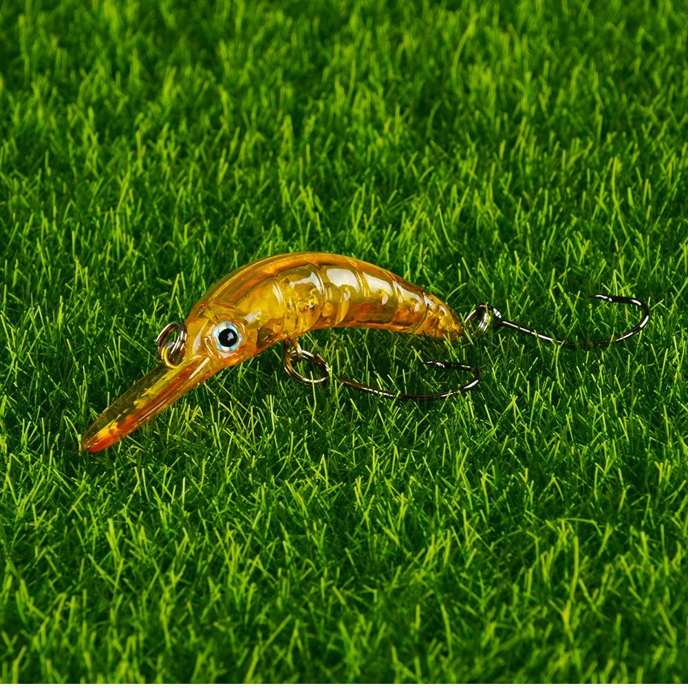 Agustina Crankbait Micro 5cm 2.5g Artificial Trout Wobbler Carp Tackle Umpan Keras