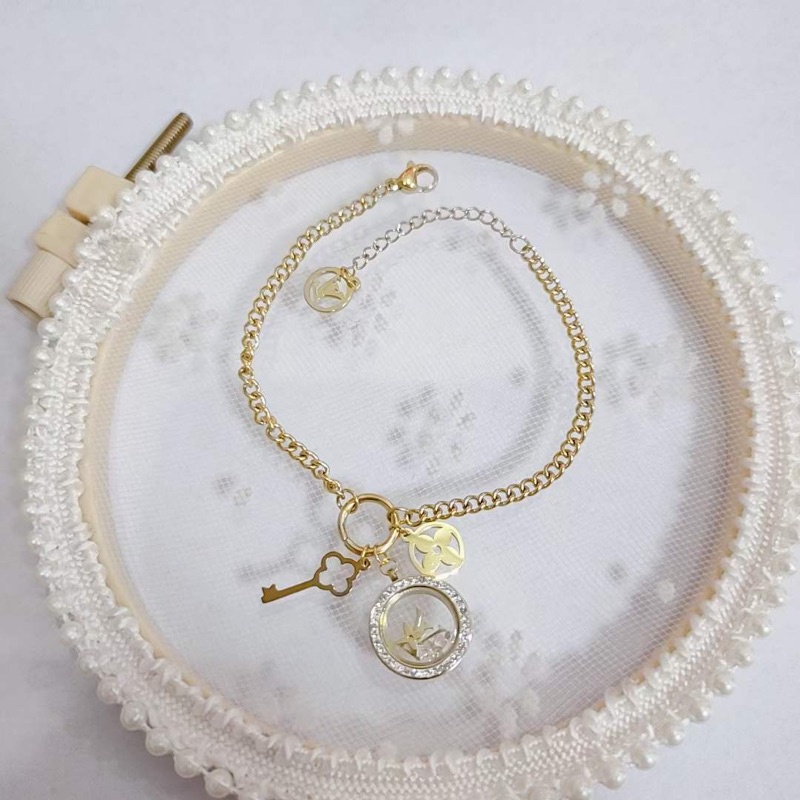 87010 Kalung anting dan gelang L titanium stainless steel 316L berkualitas import anti karat bisa bayar di tempat