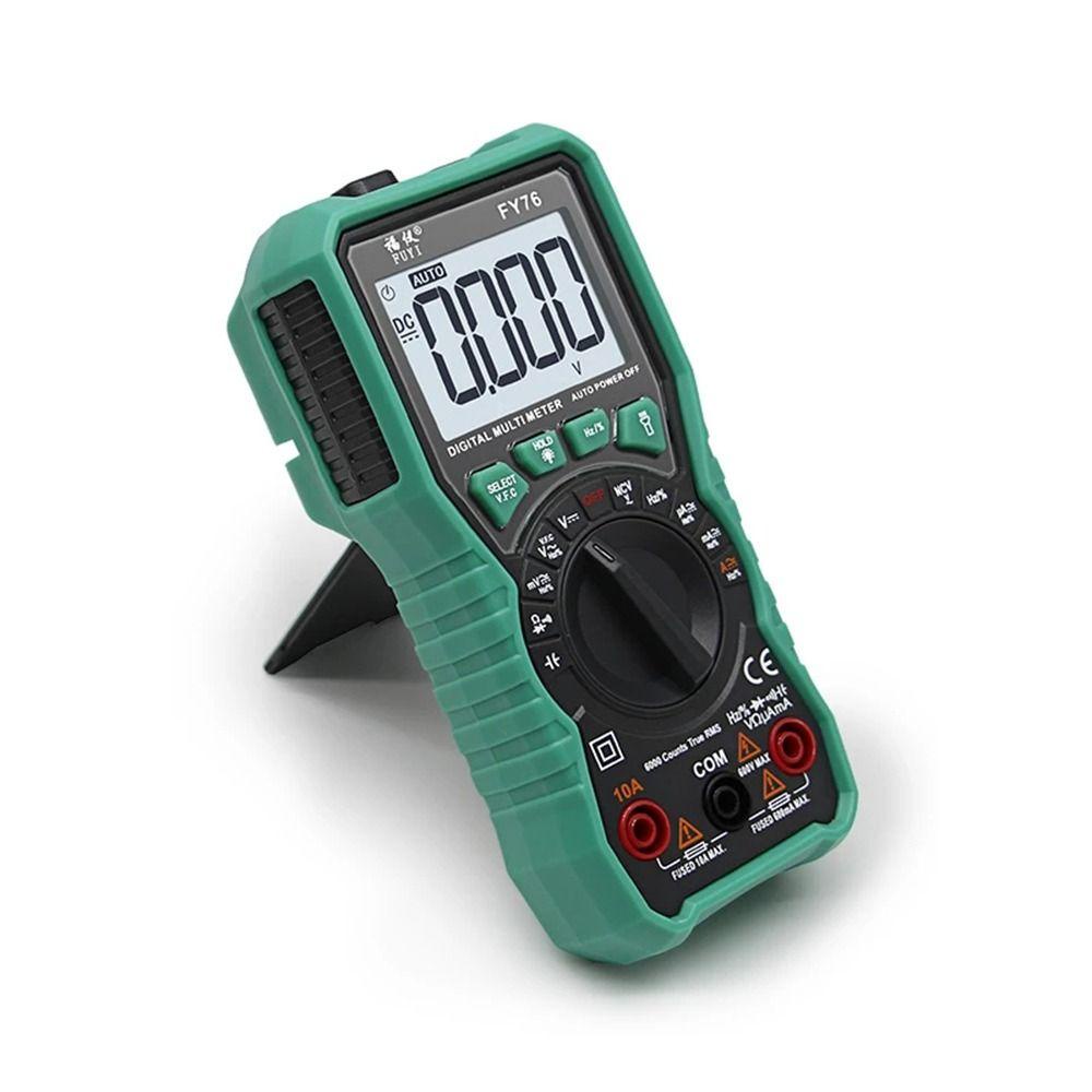 POPULAR Populer Digital Smart Multimeter Profesional LCD Display True RMS Resistance Kapasitansi Tester