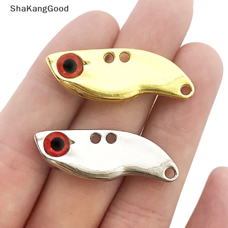 Skid Trout Lures Mini Zinc Alloy Memancing Sendok 2.5g Air Tawar Spinner Umpan Pancing SKK