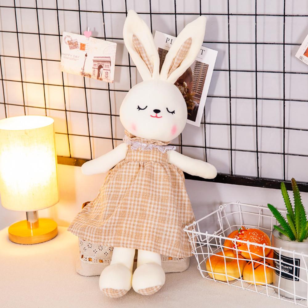 Timekey 50 cm Anak Kelinci Lucu Mainan Mewah Telinga Panjang Boneka Lembut Bunny Doll Mainan Tidur Anak Perempuan Anak Bayi Plush Animal Mainan Ulang Tahun F2J8