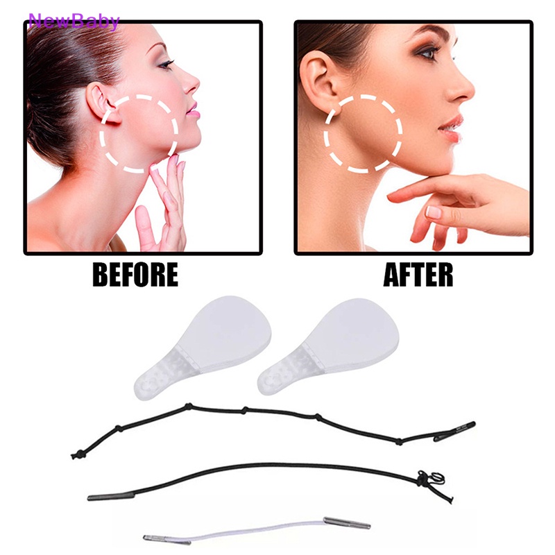 Newbaby 40Pcs Stiker Wajah Instan Invisible Leher Mata Double Pengangkat Dagu V Shape Tapes ID