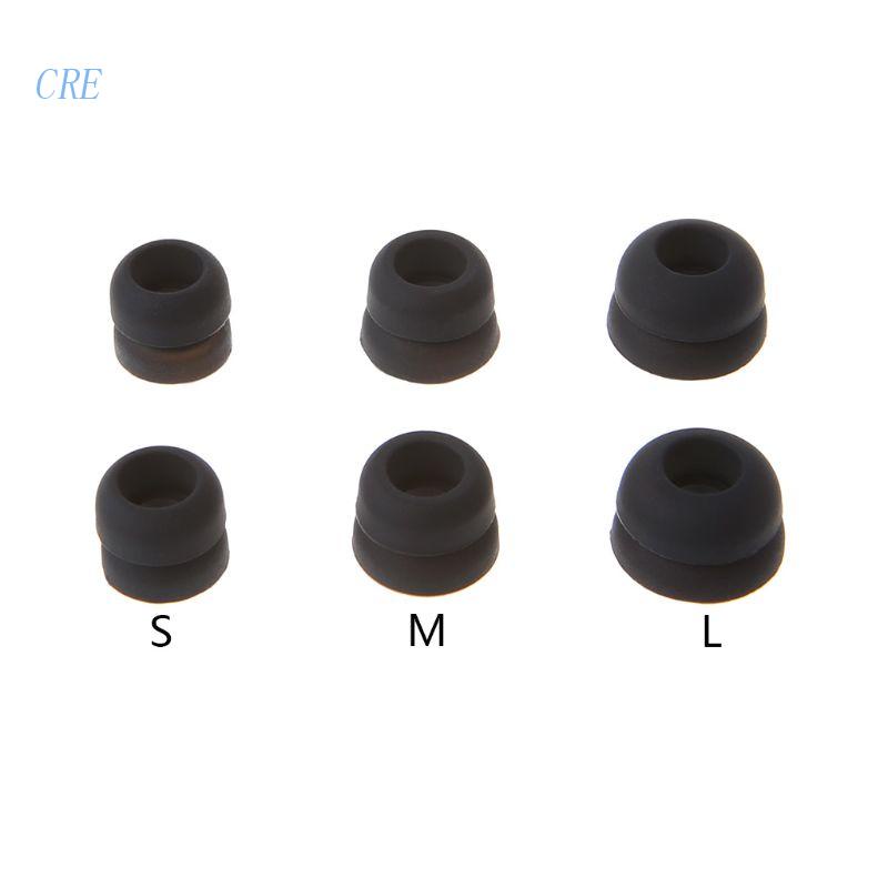 Cre Silicone Sleeve Earbuds Ear Buds Tips Plug Untuk Headphone IE80 CX300, CX400, CX500, CX300P, CX500 G4ME, CX55