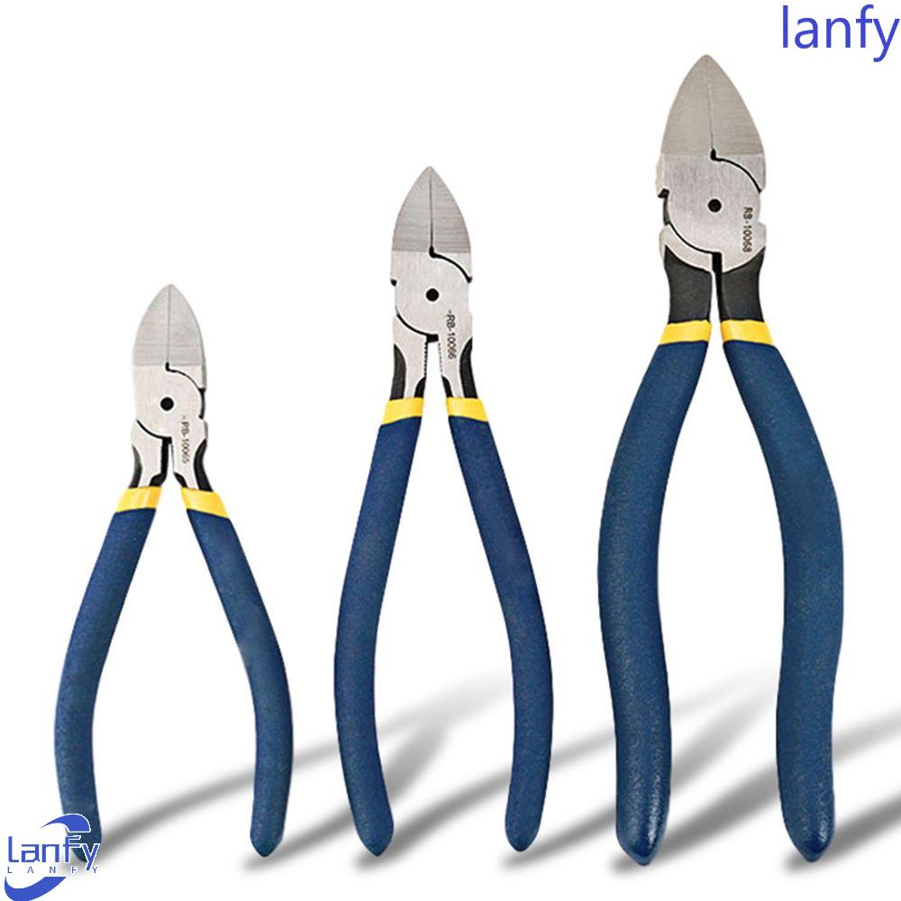 Lanfy Tang Kawat Pemotong Multifungsi Tahan Lama Untuk Wire Stripping Side Snips Repair Wire Cutters