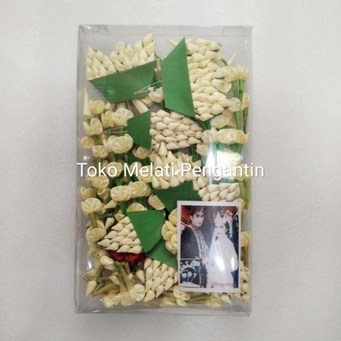 Bunga Ronce Melati Pengantin Imitasi Palsu Sunda Mayang