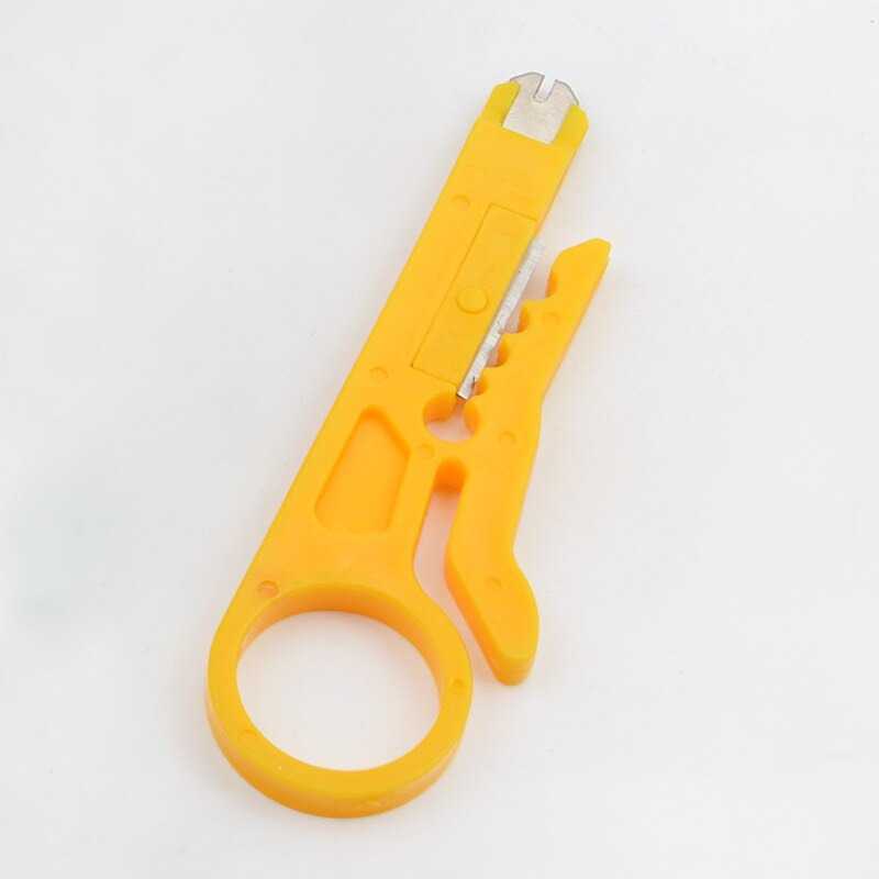 Tang Crimping RJ45 Tang Crimper Kabel LAN Plier Network Cable RJ45 RJ11 Cramping Kupas Kabel Potong Kabel Telepon Murah