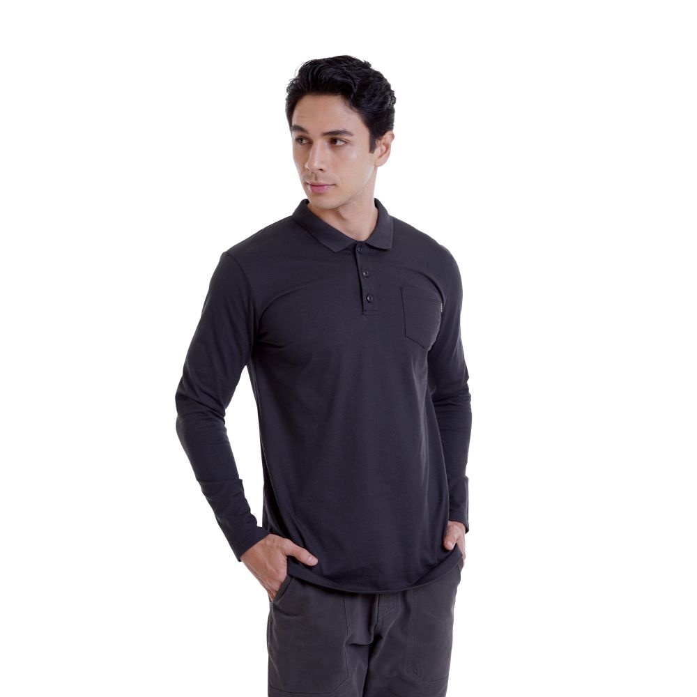 EIGER KAOS PRIA SKOON POLO LS