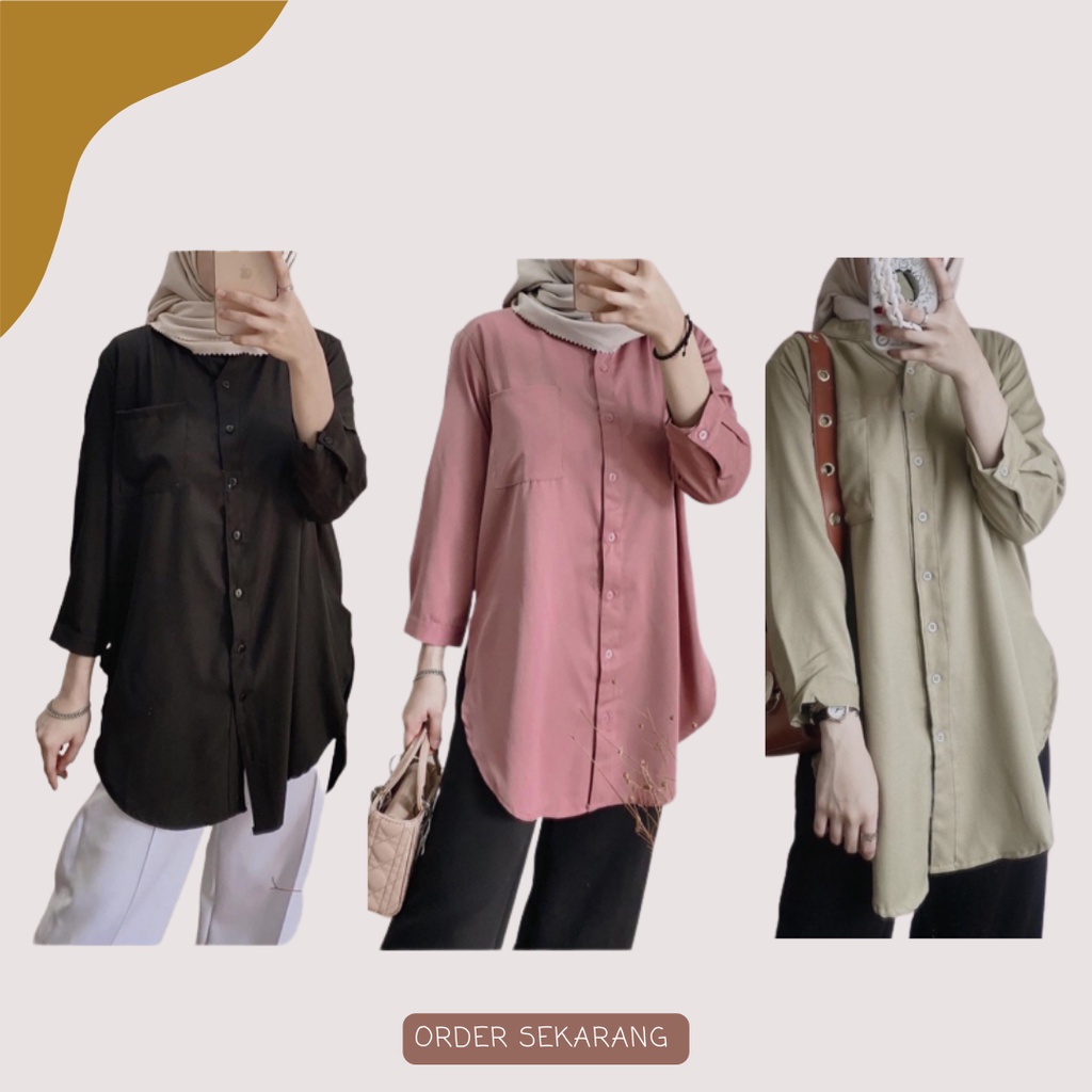 SHAKILA DAILY TUNIK CICIRA BAHAN SHAKILA PREMIUM