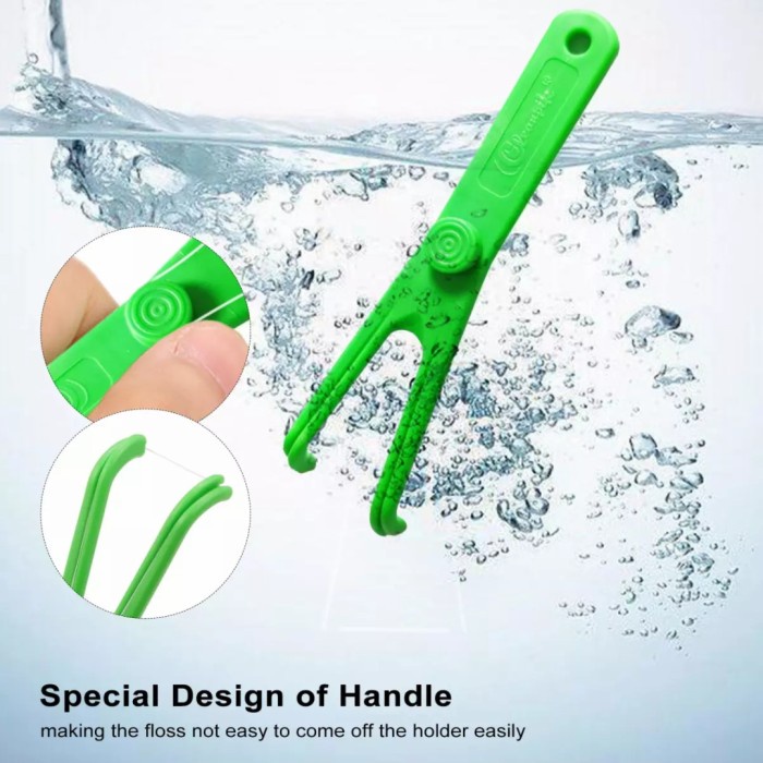 Dental Floss Holder Aid - Putih