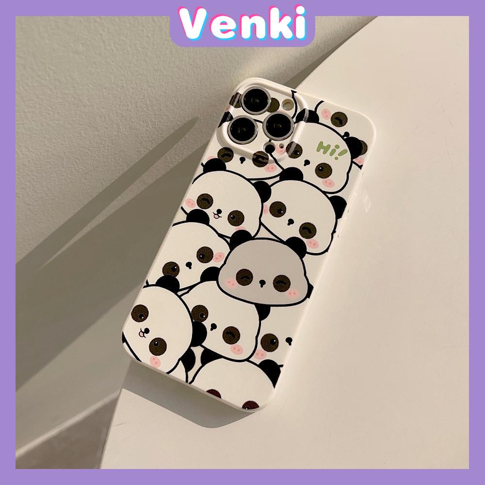 VENKI - For iPhone 11 iPhone Case White Glossy TPU Soft Shell Shockproof Phase Cover Protection Cute Red Panda Compatible with iPhone 14 13 Pro max 12 Pro Max xr xs max 7Plus 8Plus