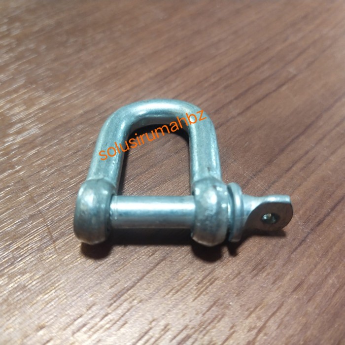 Segel D 8MM Shackle Clamp m8 Sambungan Rantai Besi seling sling galva