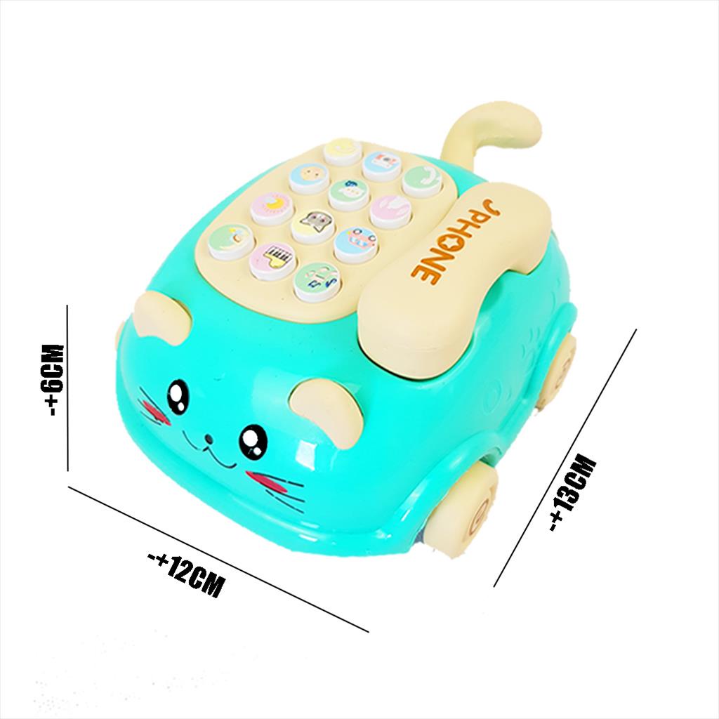 Mainan Mobil Telpon Musik Telephone Cute Car Music YD4 ( YOGOBATA )