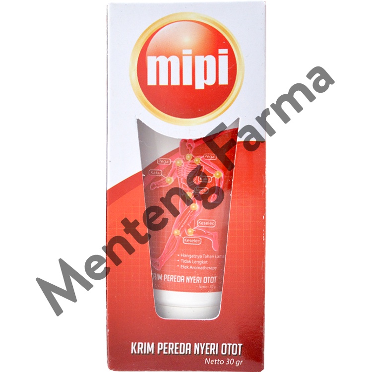 MIPI Cream 30 Gr - Krim Pijit Pereda Nyeri Otot dan Pegal-pegal