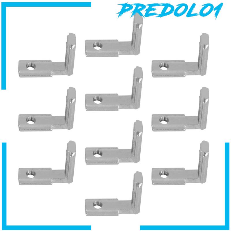 [Predolo1] 10pcs L Bracket Corner Brace Braket Konektor Penyangga Tembaga Untuk Printer 3D