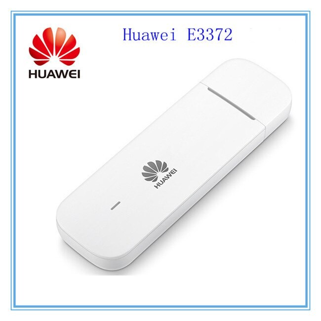 Modem Huawei E3372 Speed 150Mbps 4G LTE Cat4(Support All Operator GSM) - E3372 HILINK, Hitam