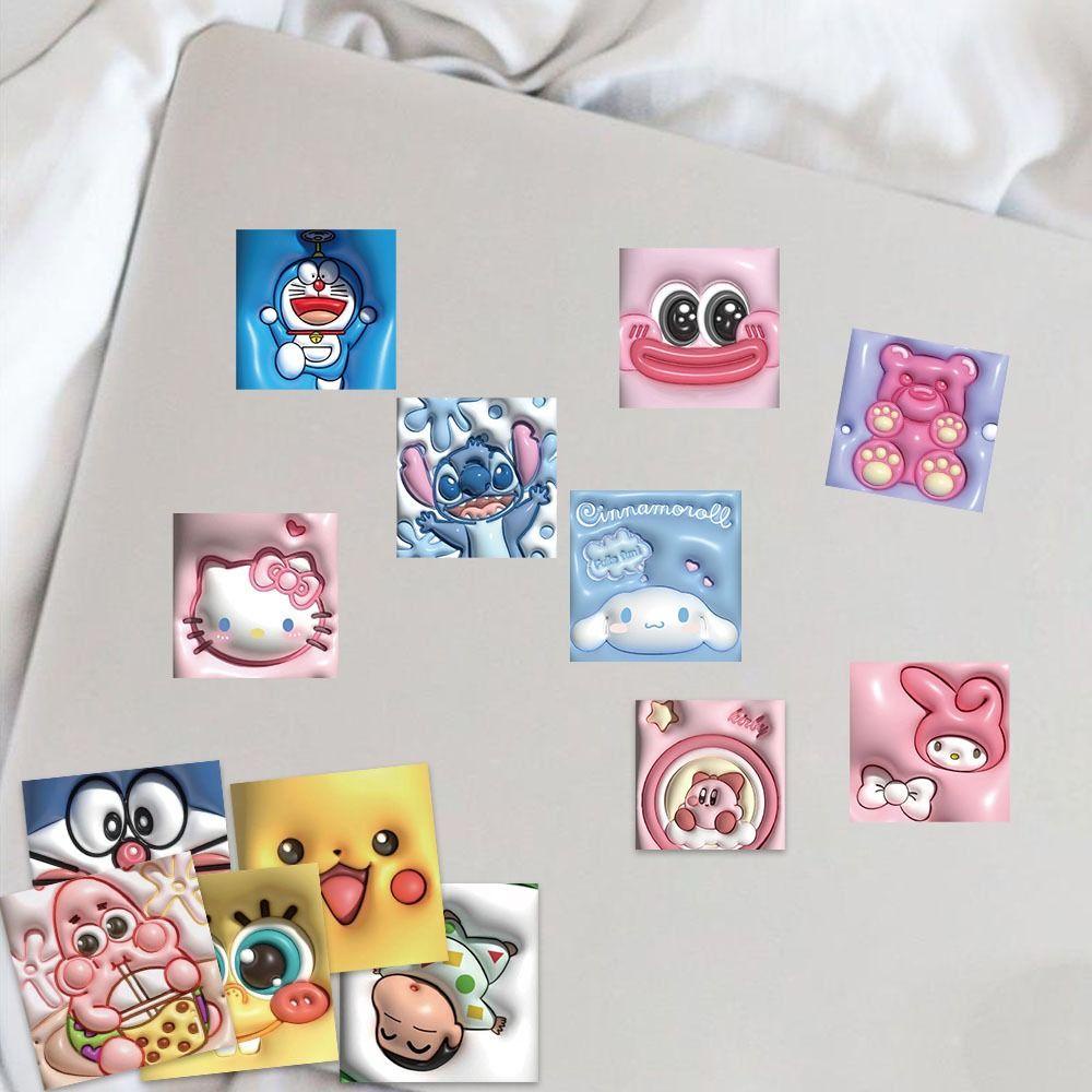 [Elegan] Stiker Ekspanding 3D Kartun Lucu Anak Laptop Sepeda Scrapbooking Tangan Akun Telepon Laptop Alat Tulis Skateboard DIY Anime Sticker