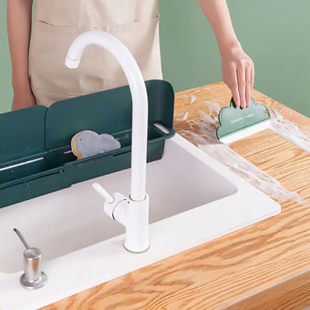 Kreatif Cermin Pembersih Squeegee Silikon Universal Sikat Pembersih Kaca Depan Mobil Dapur Meja Scraper Mini Rumah Tangga Gadget Pembersih Scraper Bentuk Awan Kaca Wiper Jendela