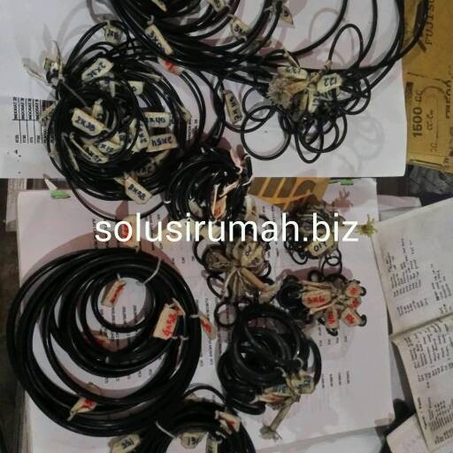 KARET ORING RING KARET BULAT MESIN KARET ASLI BERBAGAI UKURAN pilih di varian ya